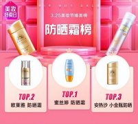 长沙步行街防晒霜品牌(安耐晒长沙专柜)