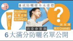 物理防晒霜有哪些品牌(物理防晒霜哪款好)